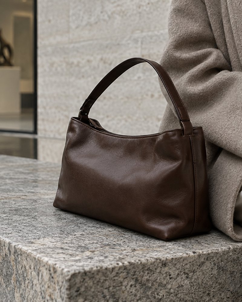 バゲット ショルダー 06（ダークブラウン）